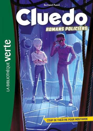 Cover van Cluedo romans policiers 01 - Coup de théâtre pour Moutarde