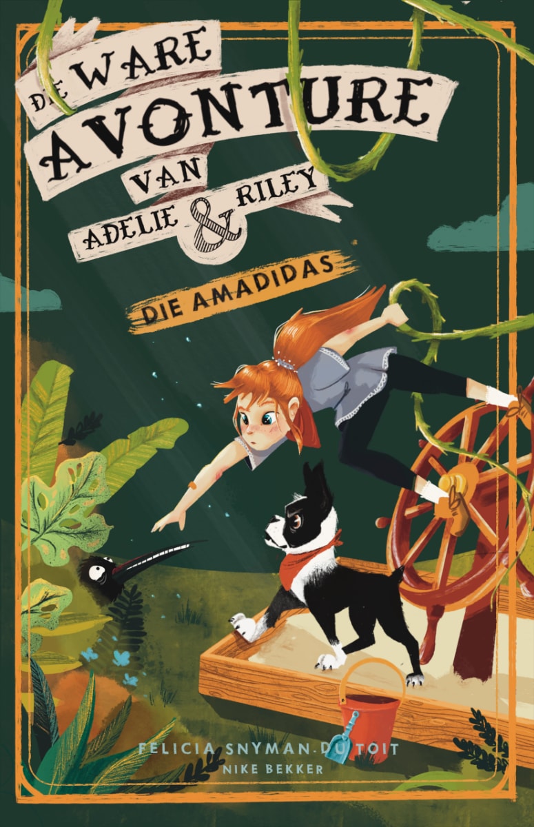 Cover van Die ware avonture van Adelie en Riley 2: Die Amadidas