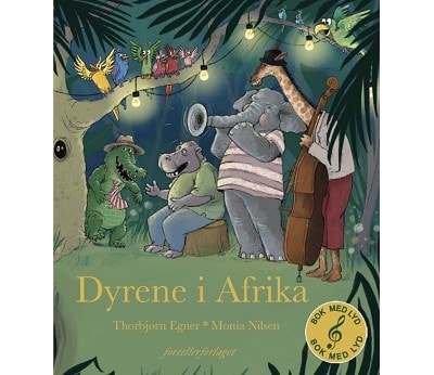 Cover van Dyrene i Afrika