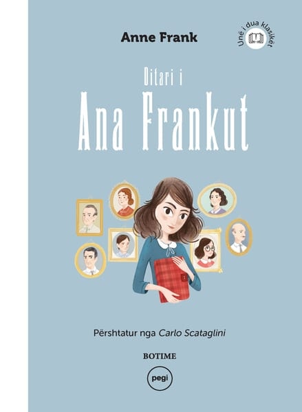 Cover van Ditari i Ana Frankut, Anne Frank