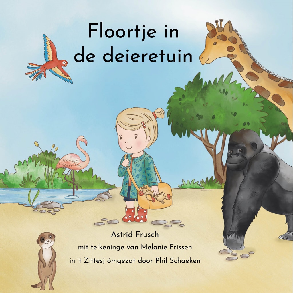 Cover van Floortje in d'r deretuin