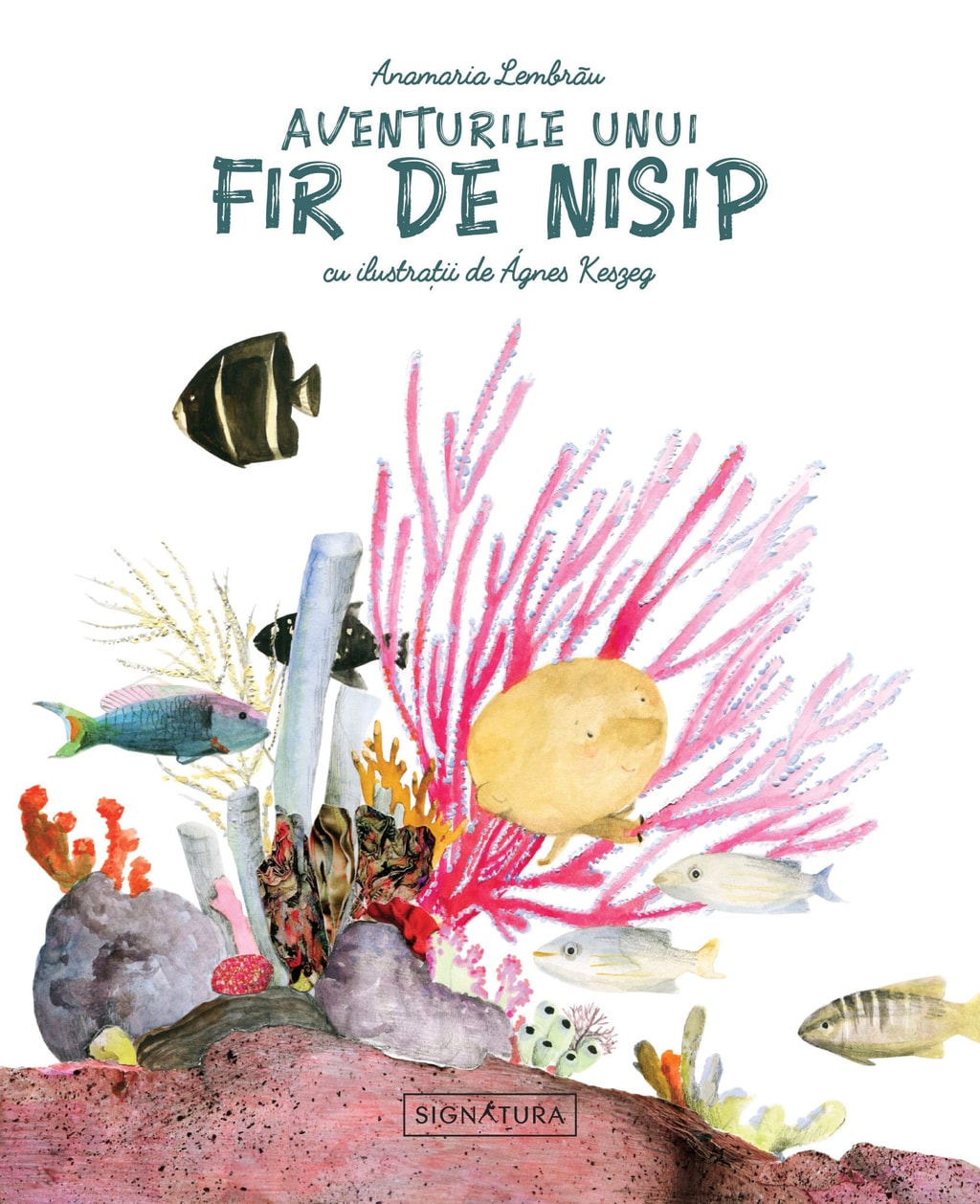 Cover van Aventurile unui fir de nisip