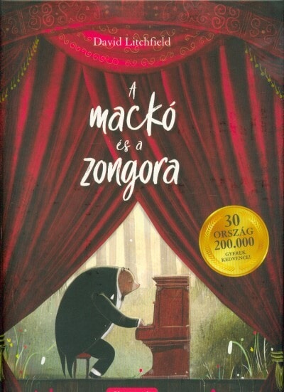 Cover van A mackó és a zongora