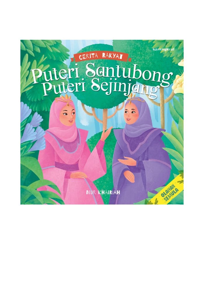 Cover van Cerita Rakyat : Puteri Santubong Puteri Sejinjang