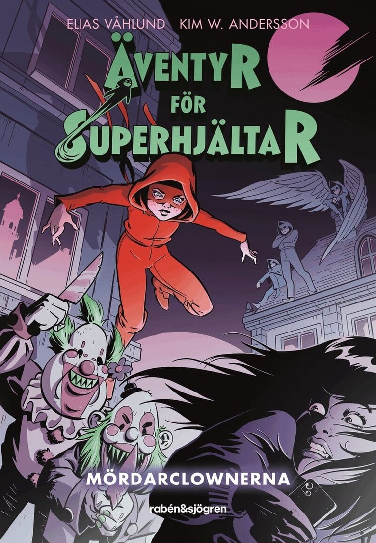 Cover van Äventyr för superhjältar 1 : Mördarclownerna
