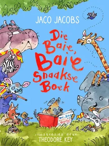Cover van Die baie baie snaakse boek