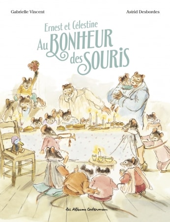 Cover van Ernest et Célestine Au bonheur des souris