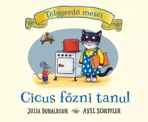 Cover van Cicus főzni tanul
