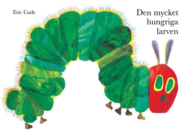 Cover van Den mycket hungriga larven