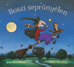 Cover van Boszi seprűnyélen