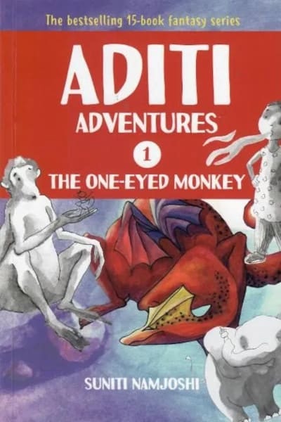 Cover van Aditi Adventures 1: The One-Eyed Monkey
