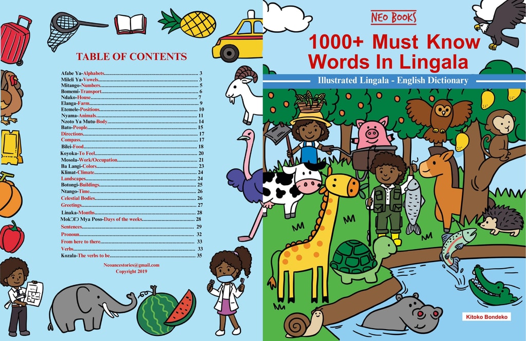 Cover van 1000+ Must Know words in Lingala