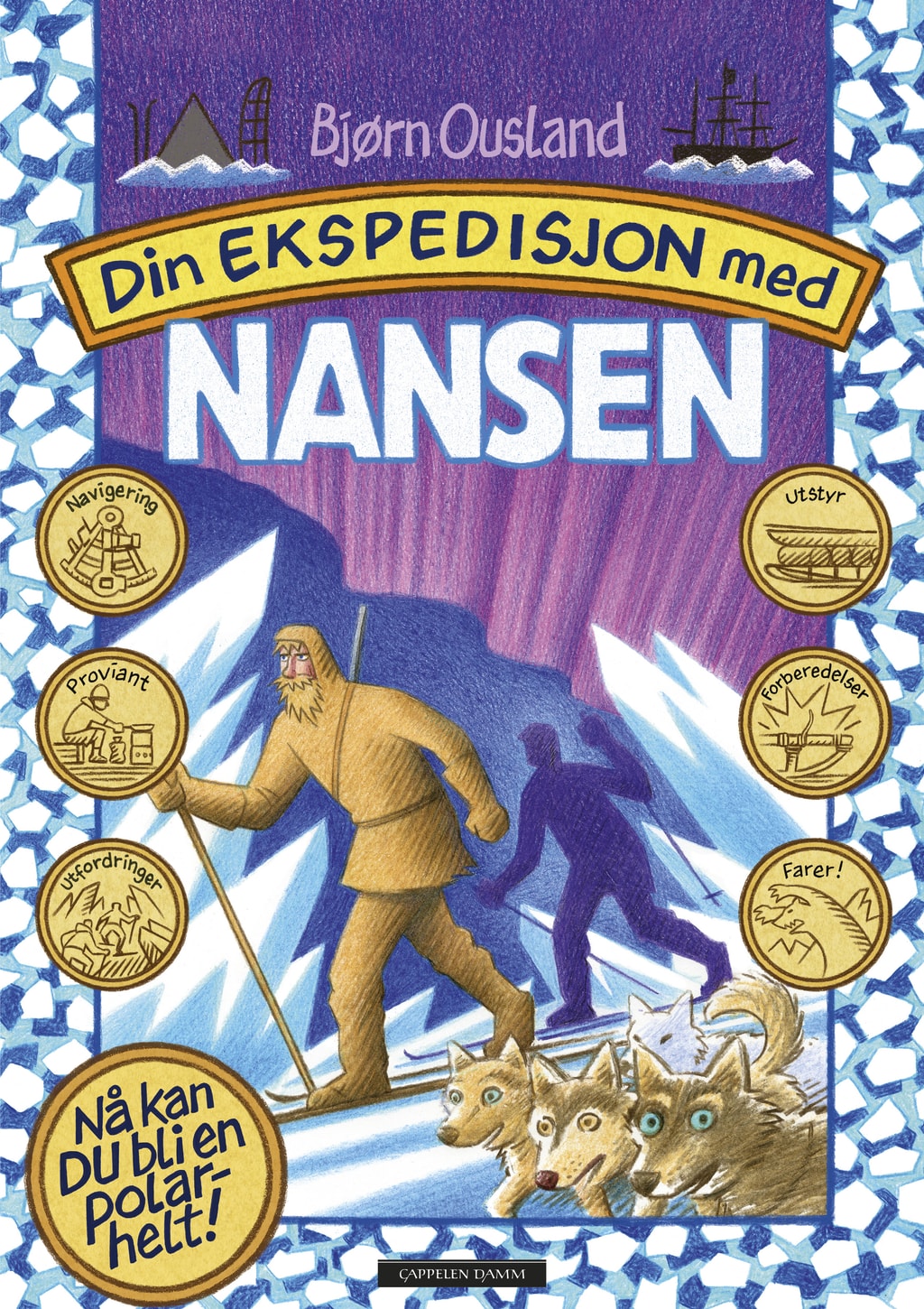Cover van Din ekspedisjon med Nansen