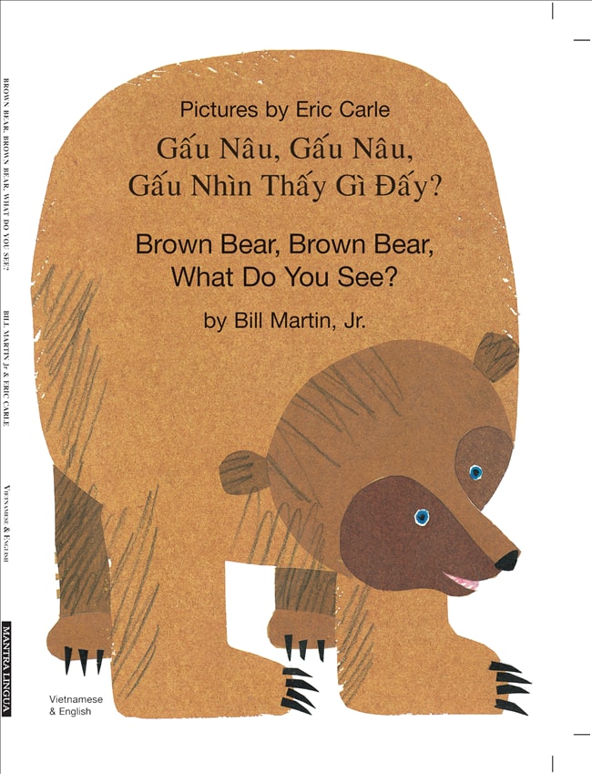 Cover van Gấu Nâu, Gấu Nâu, Bạn Thấy Gì?